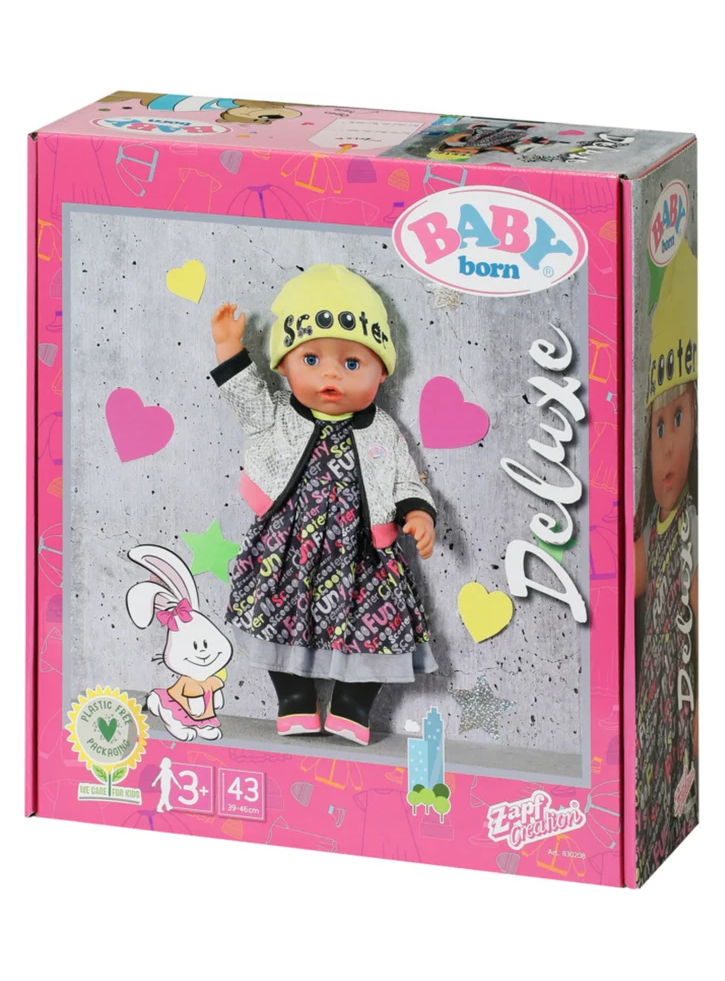 Baby Born City Deluxe Style 43cm (830208)