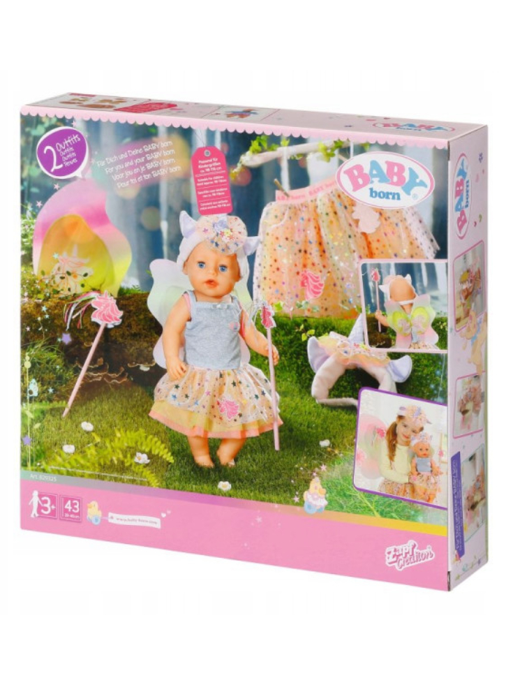 Baby Born Unicorn Set For Child And Doll (829325)
