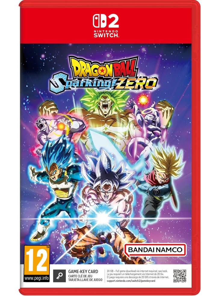 Dragon Ball Sparking Zero Game Key Card NSW2