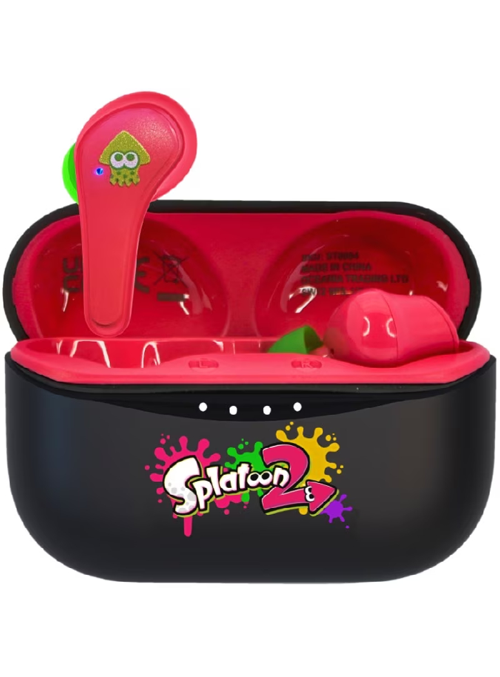 Earpods Otl Splatoon 2 Tws Negru/roz - Nsw Android Devices|Apple Devices|NSW