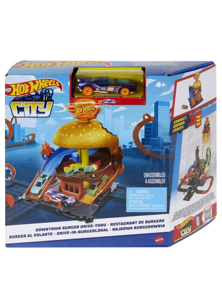 Hot Wheels City Downtown Burger Drive-thru (hdr26)
