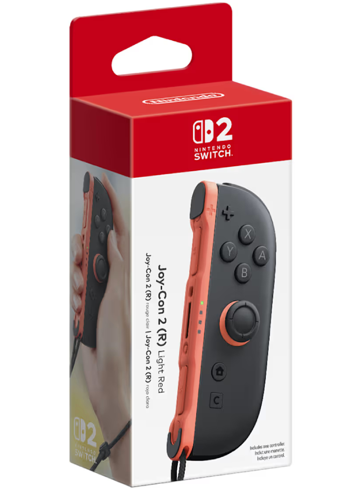 Joy Con Right Light Red 2 NSW2