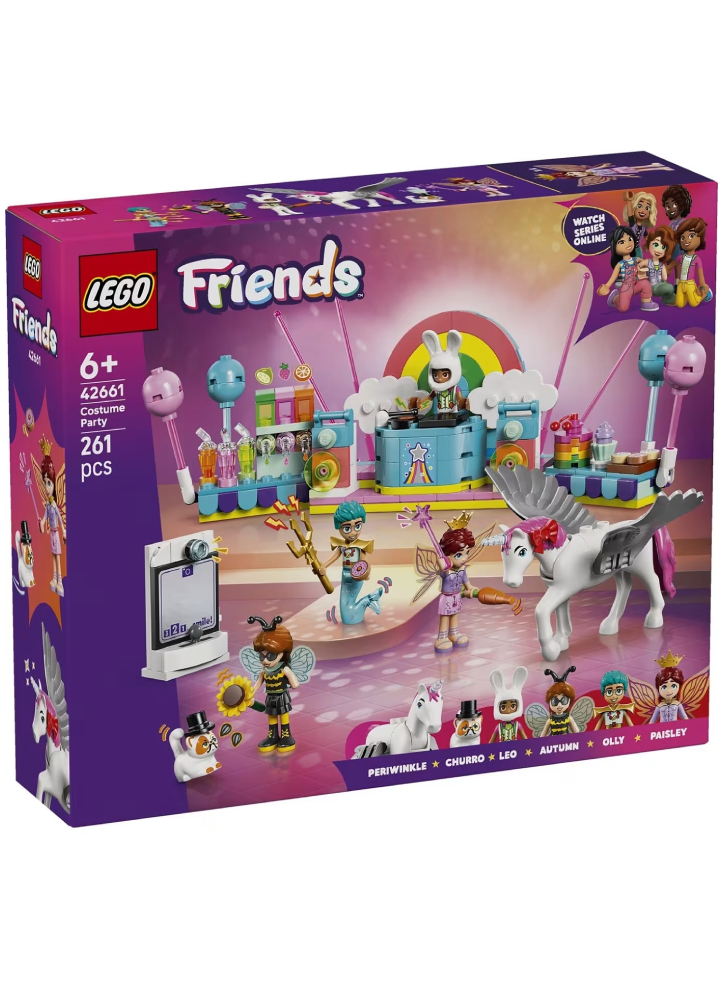 Lego Friends Costume Party With Unicorn & Fairy (42661)
