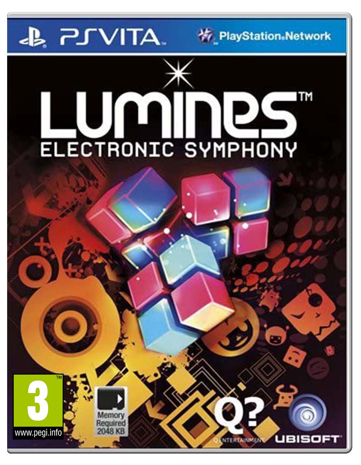 Lumines Electronic Symphony Psvita PSV