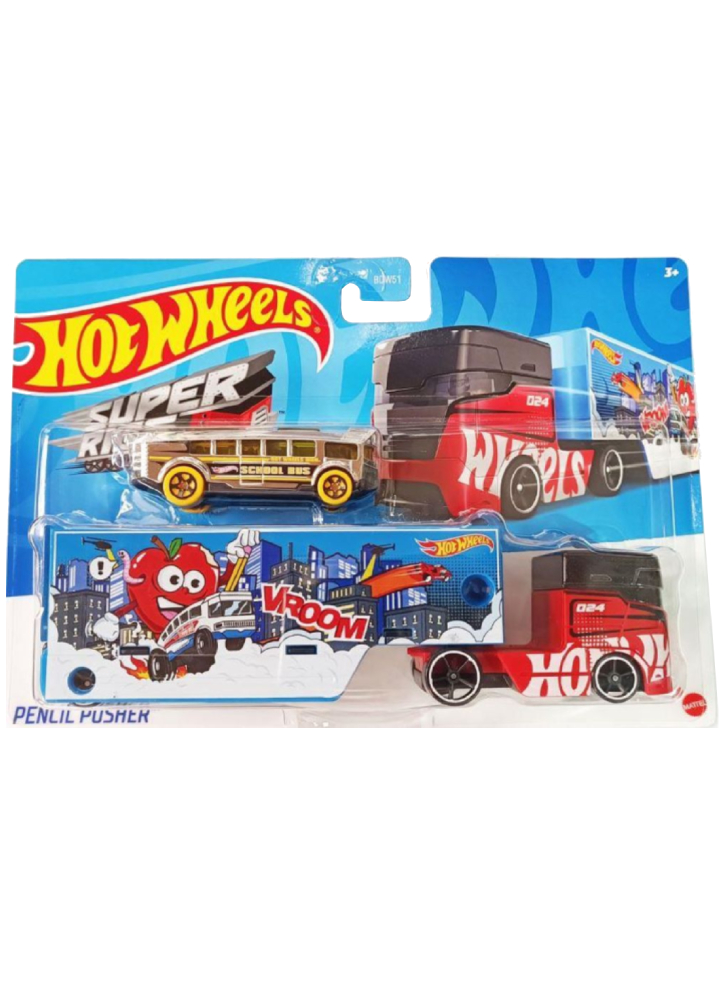 Mattel Hot Wheels Super Rigs - Pencil Pusher (hxn90)