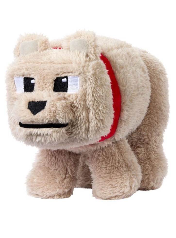 Mattel Minecraft Wolf Plush 20cm (jfp55)