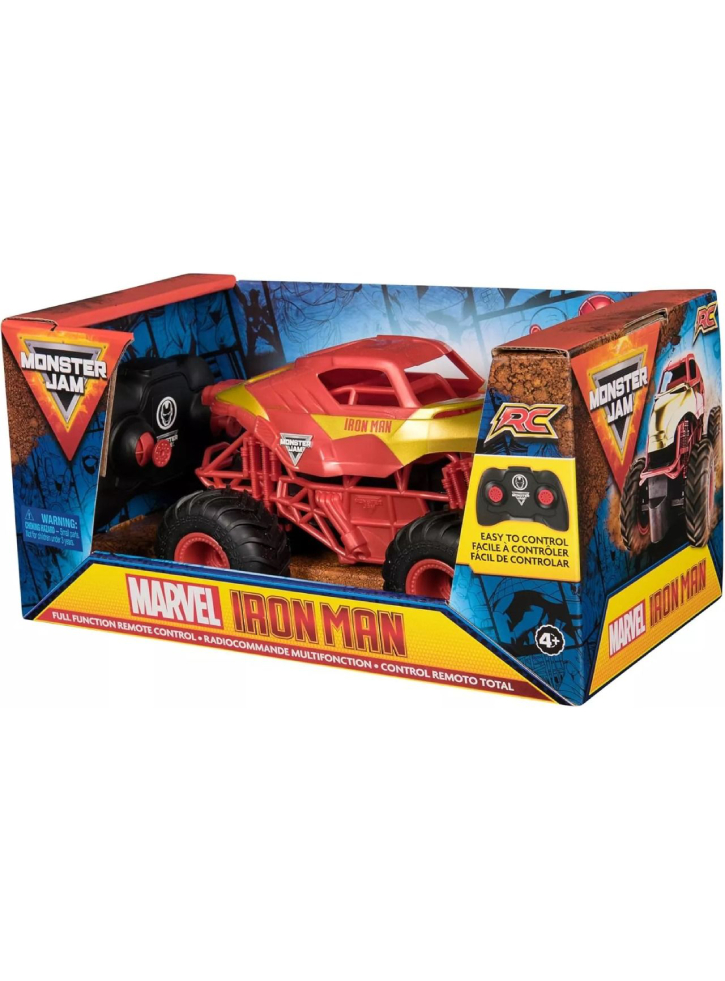 Monster Jam Rc 1:24 Marvel Iron Man (6069959)