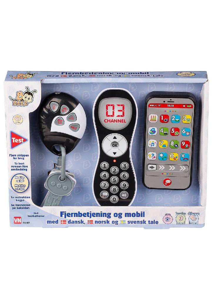 Set B Beez Car Keys, Remote Control & Mobile Phone (71157)