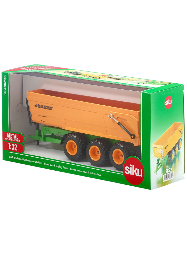 Siku 1:32 Joskin Triple-axle Tipping Trailer (313-2892)