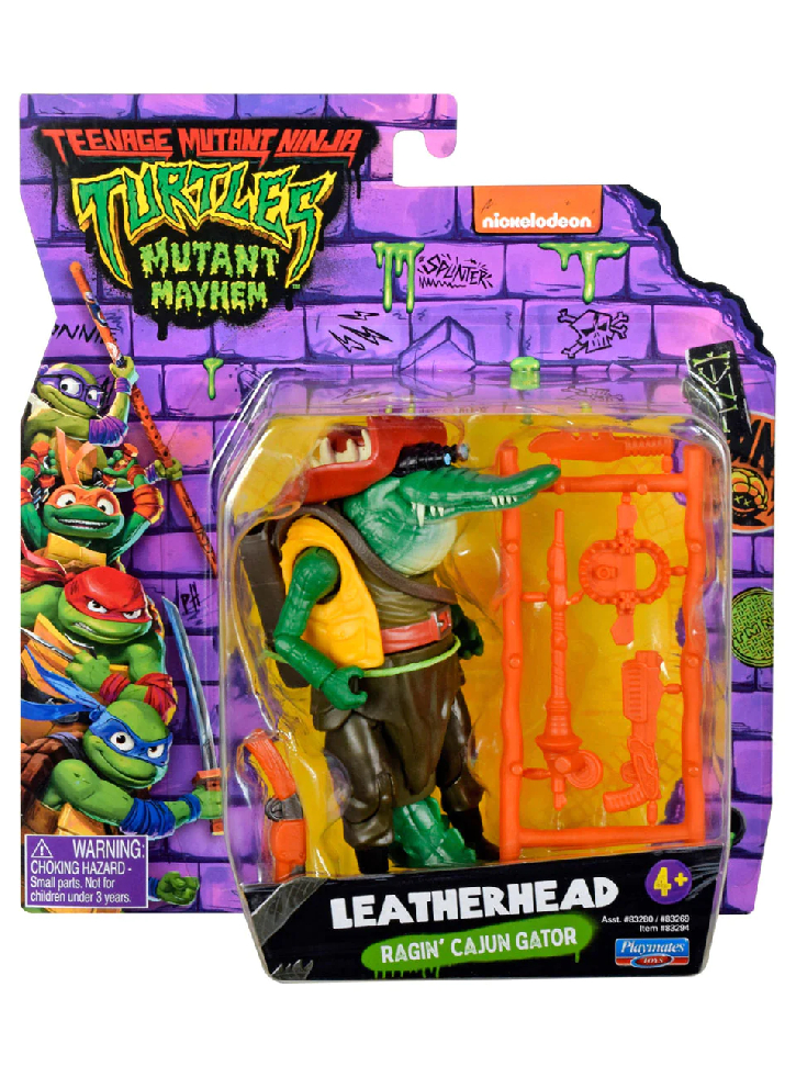 Turtles Mutant Mayhem Basic Leatherhead 12cm