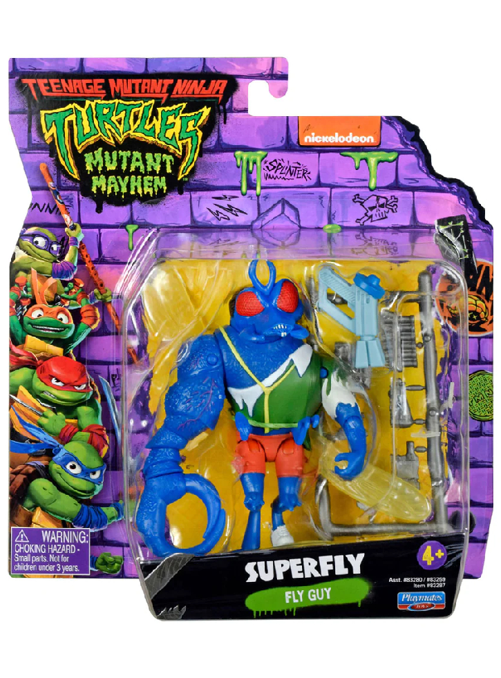 Turtles Mutant Mayhem Basic Superfly 12cm