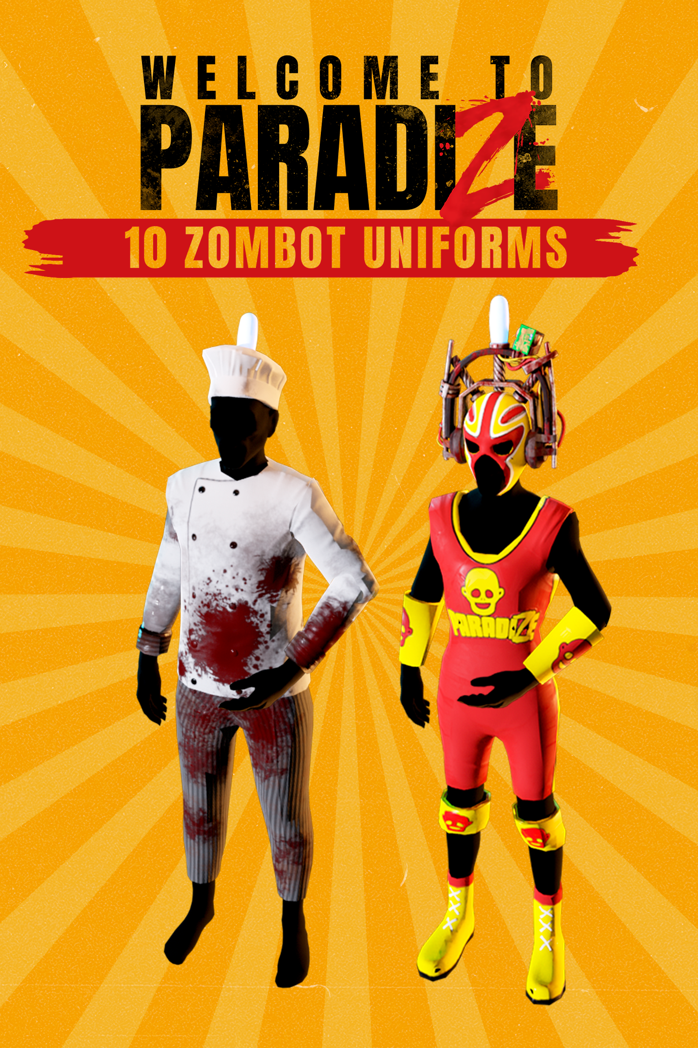 Welcome To Paradize Uniforms Cosmetic Pack