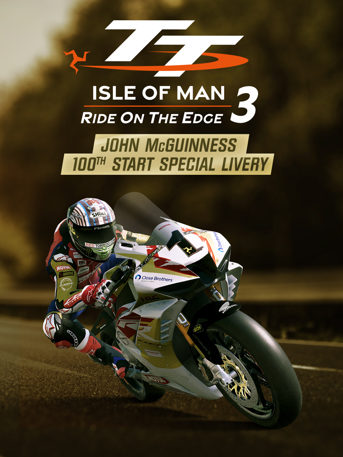 Tt Isle Of Man 3 John Mcguiness 100th Start Livery