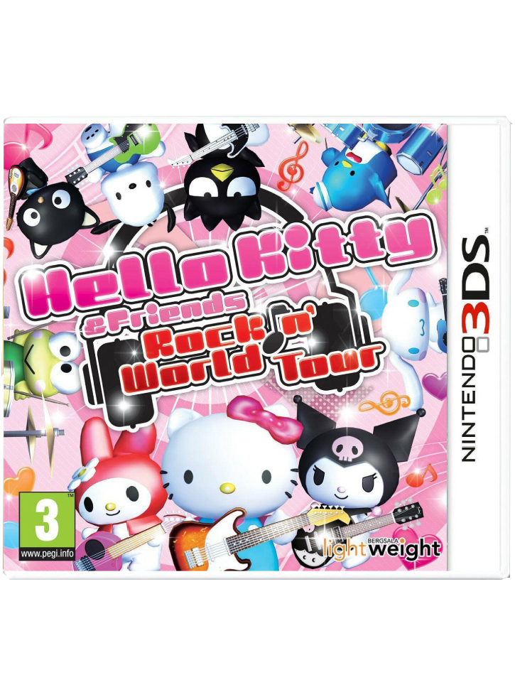 Hello Kitty AndÂ&nbsp;friends Rockin World Tour N3DS - Nintendo 3DS - jocurinoi.ro - 198 RON