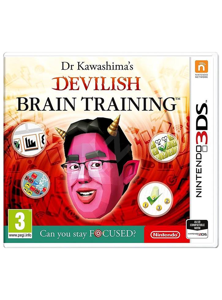 Dr Kawashimas Devilish Brain Training N3DS - Nintendo 3DS - jocurinoi.ro - 241 RON
