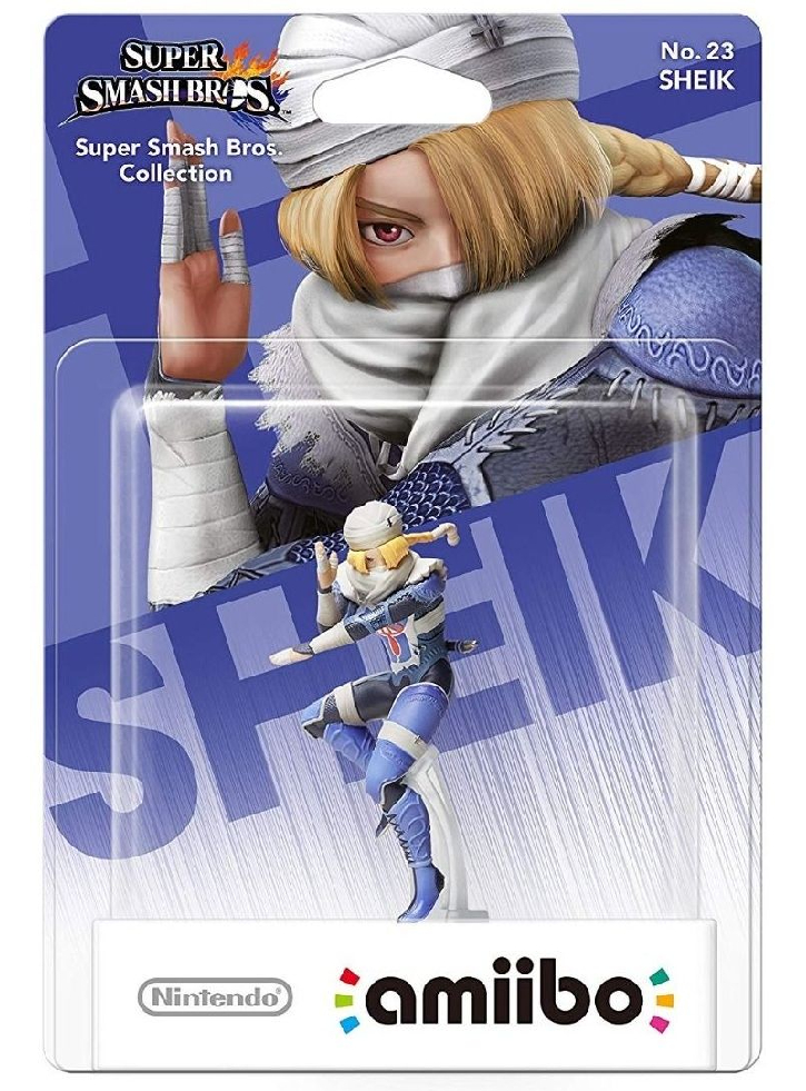 Amiibo Sheik No. 23 Super Smash