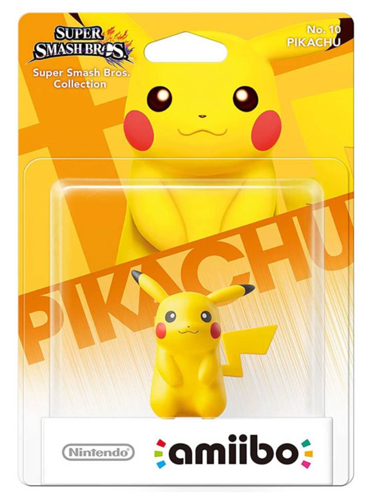 Amiibo Pikachu No. 10 Super Smash