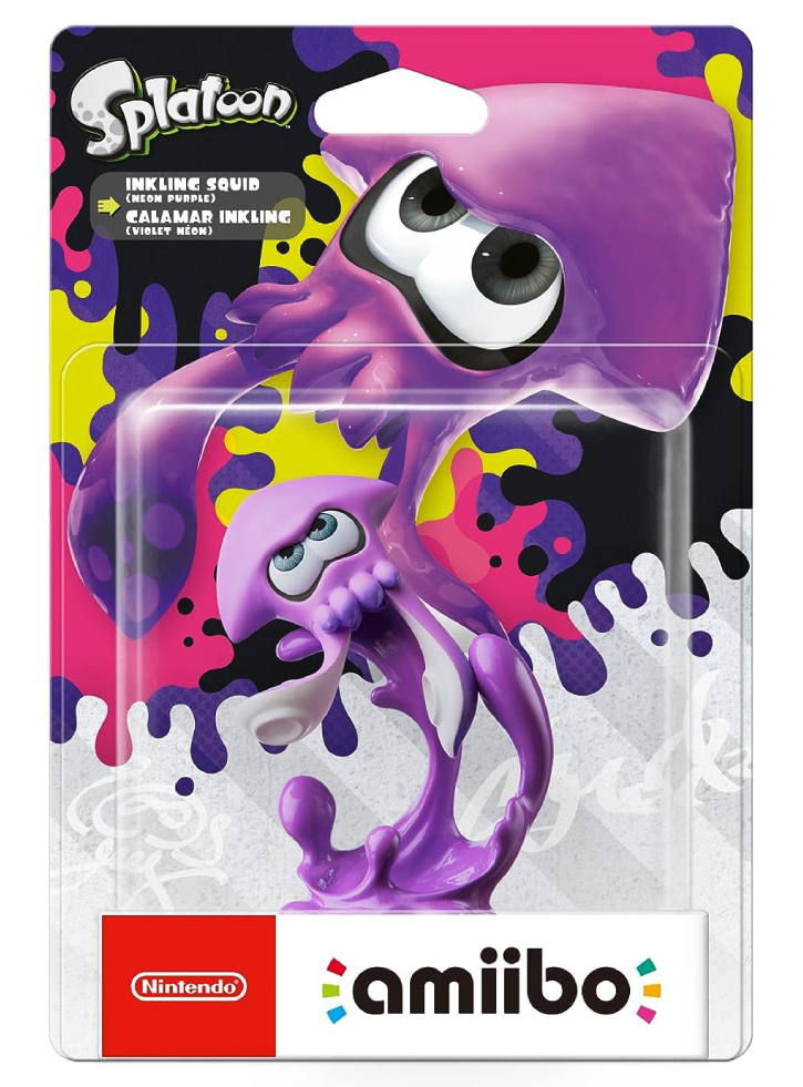 Amiibo Purple Squid Splatoon