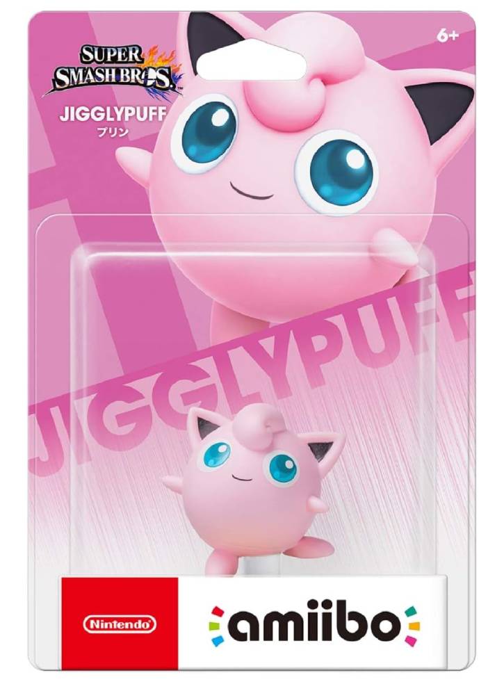 Amiibo Jigglypuff No. 37 Super Smash
