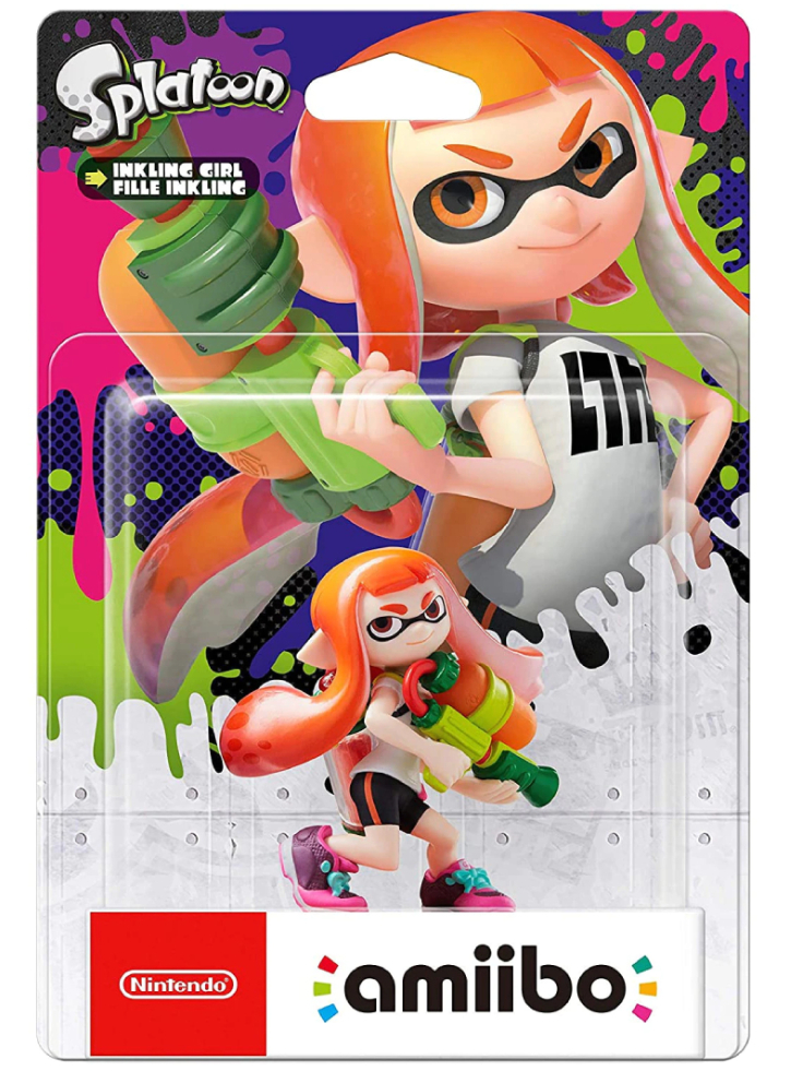 Amiibo Inkling Girl Splatoon