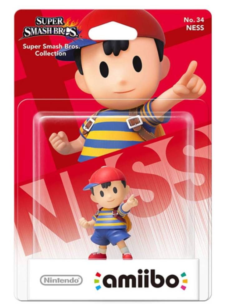 Amiibo Ness No. 34 Super Smash