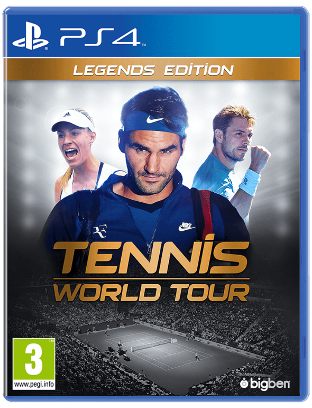 Tennis World Tour Legends Edition PS4