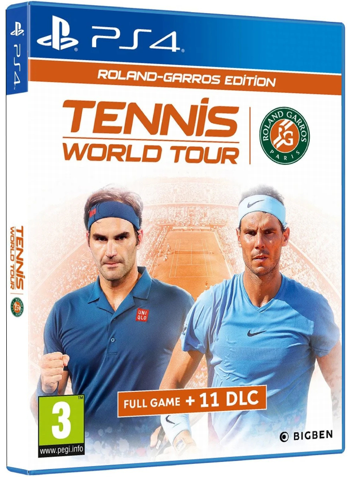 Tennis World Tour Roland Garros Edition PS4