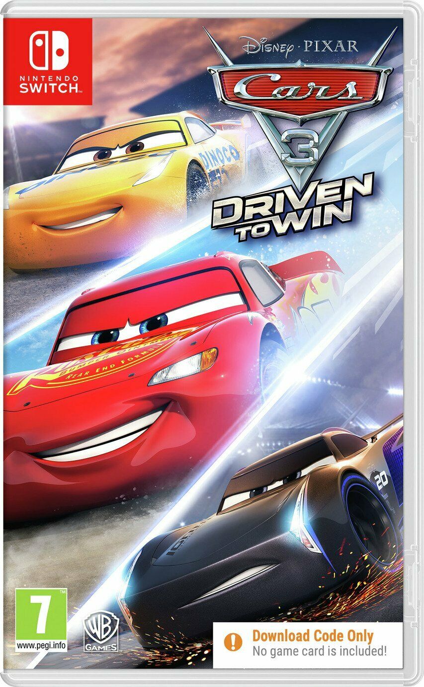 Cars 3 Driven To Win Code In Box NSW