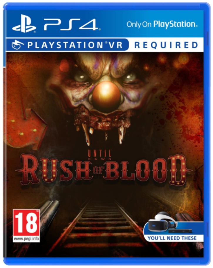 Until Dawn Rush Of Blood Vr PS4|PSVR