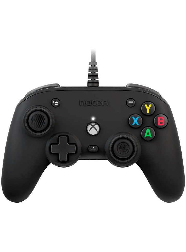Nacon Pro Compact Controller LIC. Ufficiale Xbox Nero PC|XBOX ONE|XBOX SERIES X