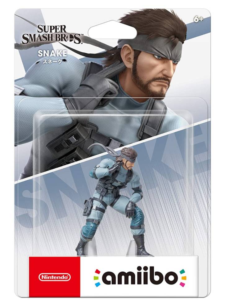 Amiibo Snake Super Smash