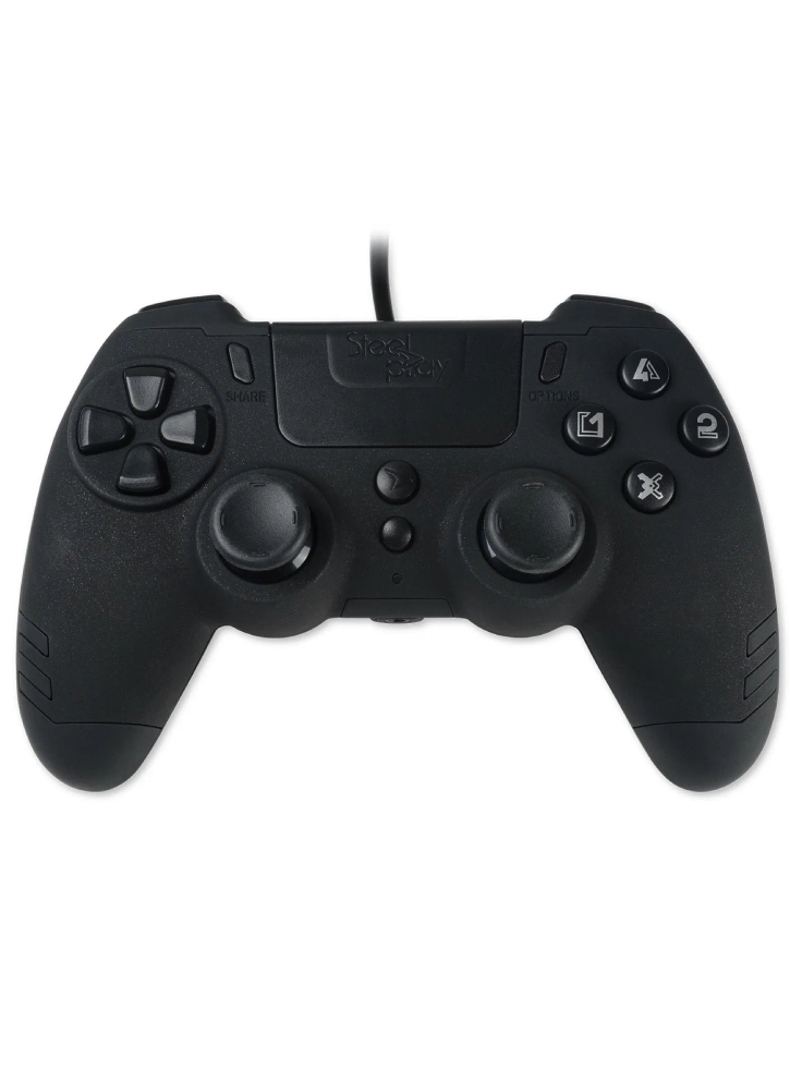 Sp Metaltech Wired Controller Ebony Black Slim PS4
