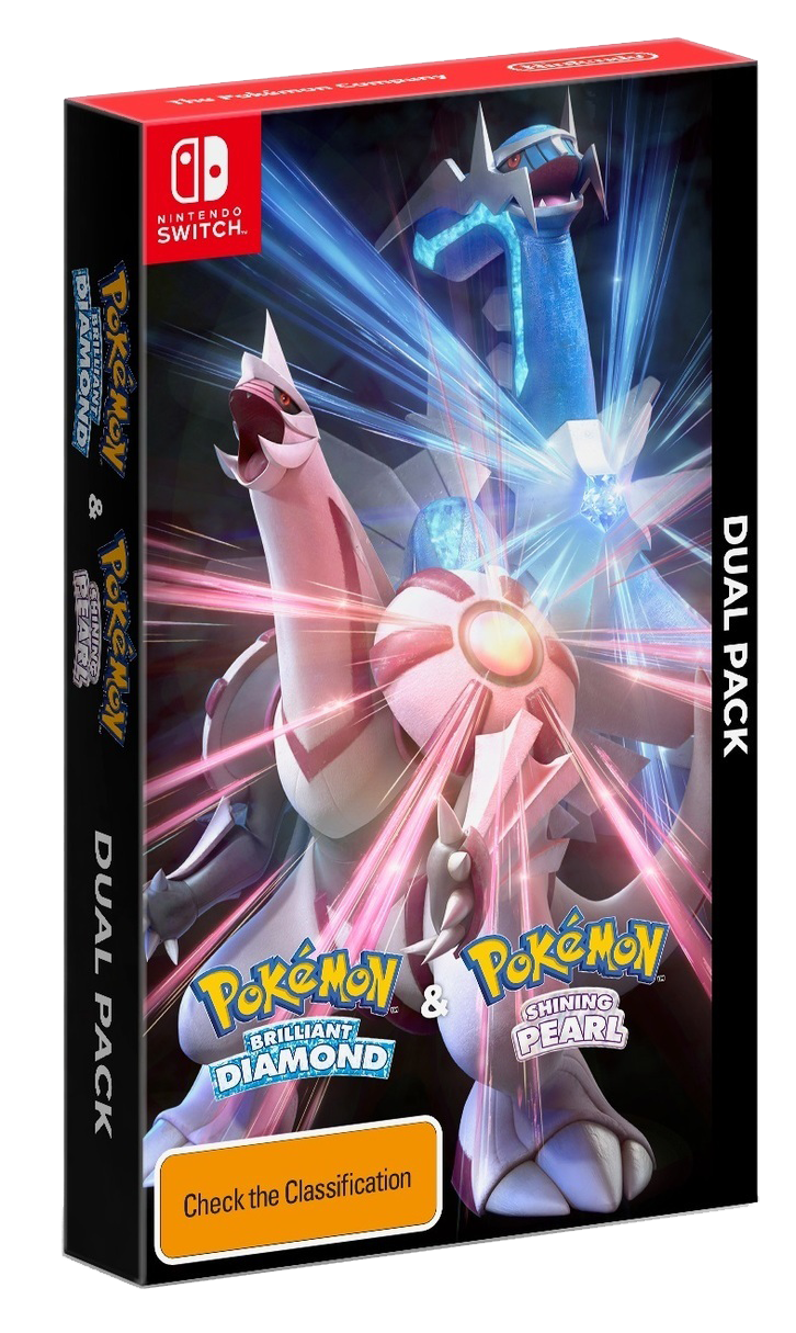 Pokemon Brilliant Diamond + Pokemon Shining Pearl Dual Pack NSW