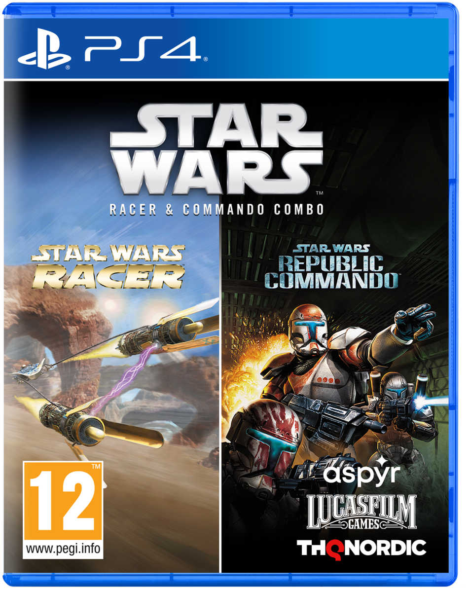 Star Wars Racer Commando Combo PS4