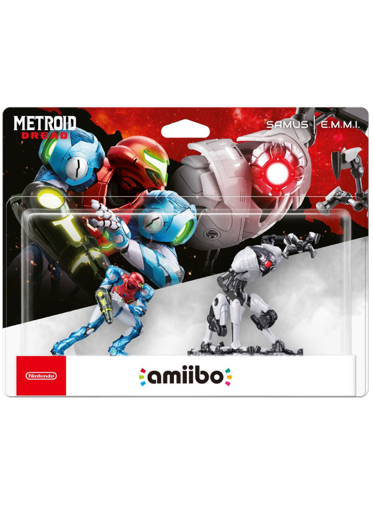 Amiibo Metroid Samus + E.M.M.I. Double Pack