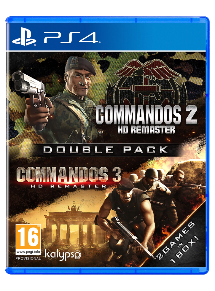 Commandos 2 & 3 Hd Remaster Double Pack PS4