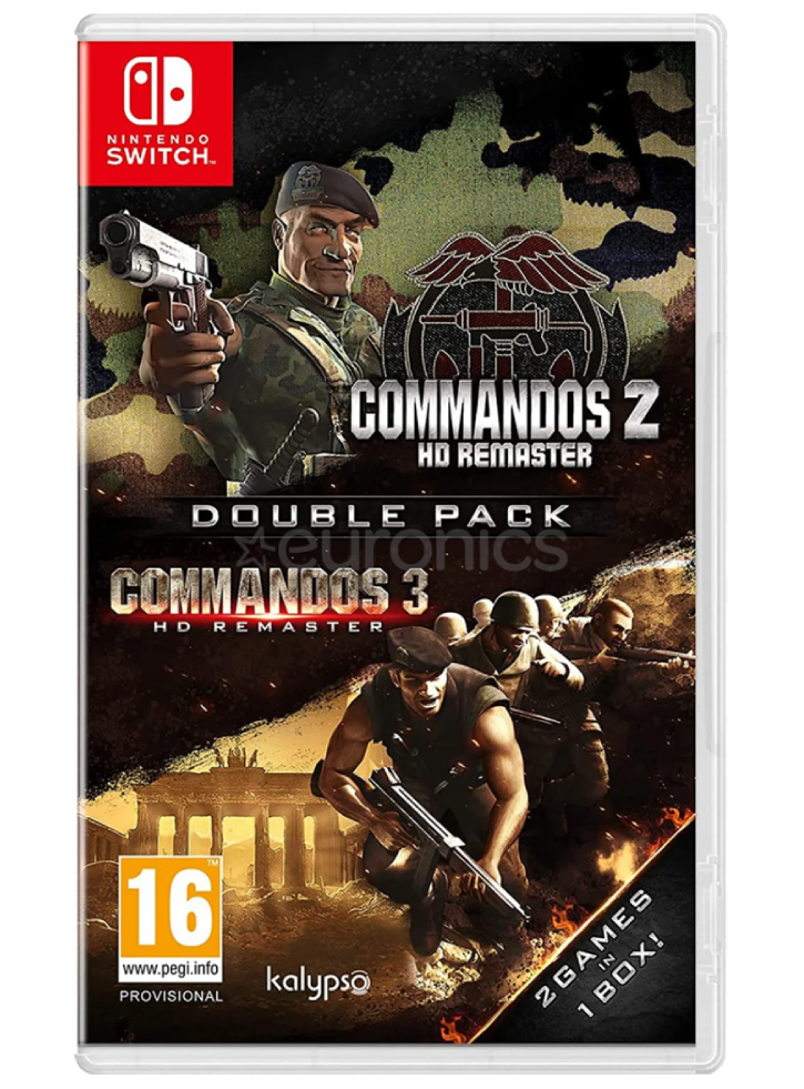 Commandos 2 & 3 Hd Remaster Double Pack NSW