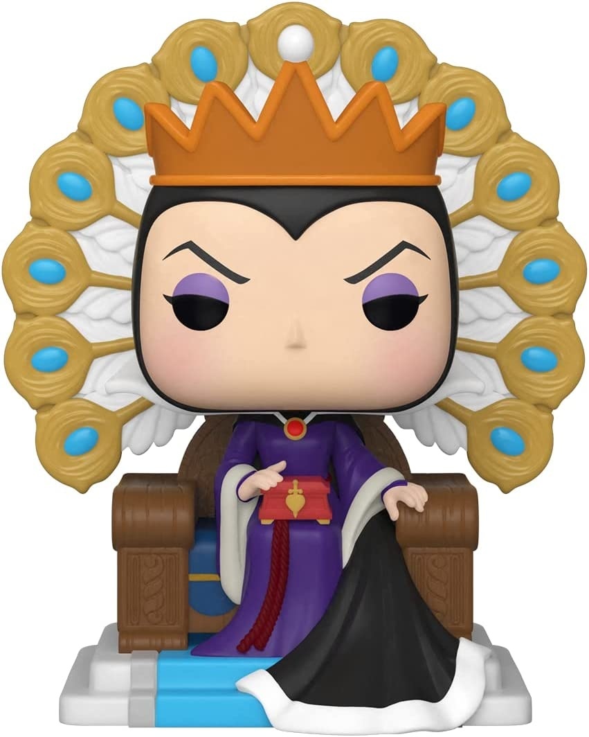 Pop Deluxe Villains Evil Queen On Throne 9cm