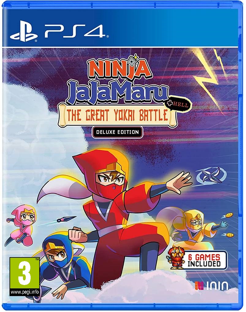 Ninja Jajamaru The Great Yokai Battle+hell Deluxe Edition PS4