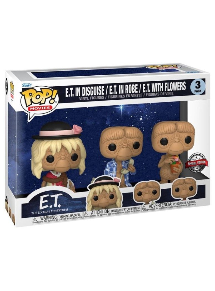 Set 3 Pop Movies E.t.