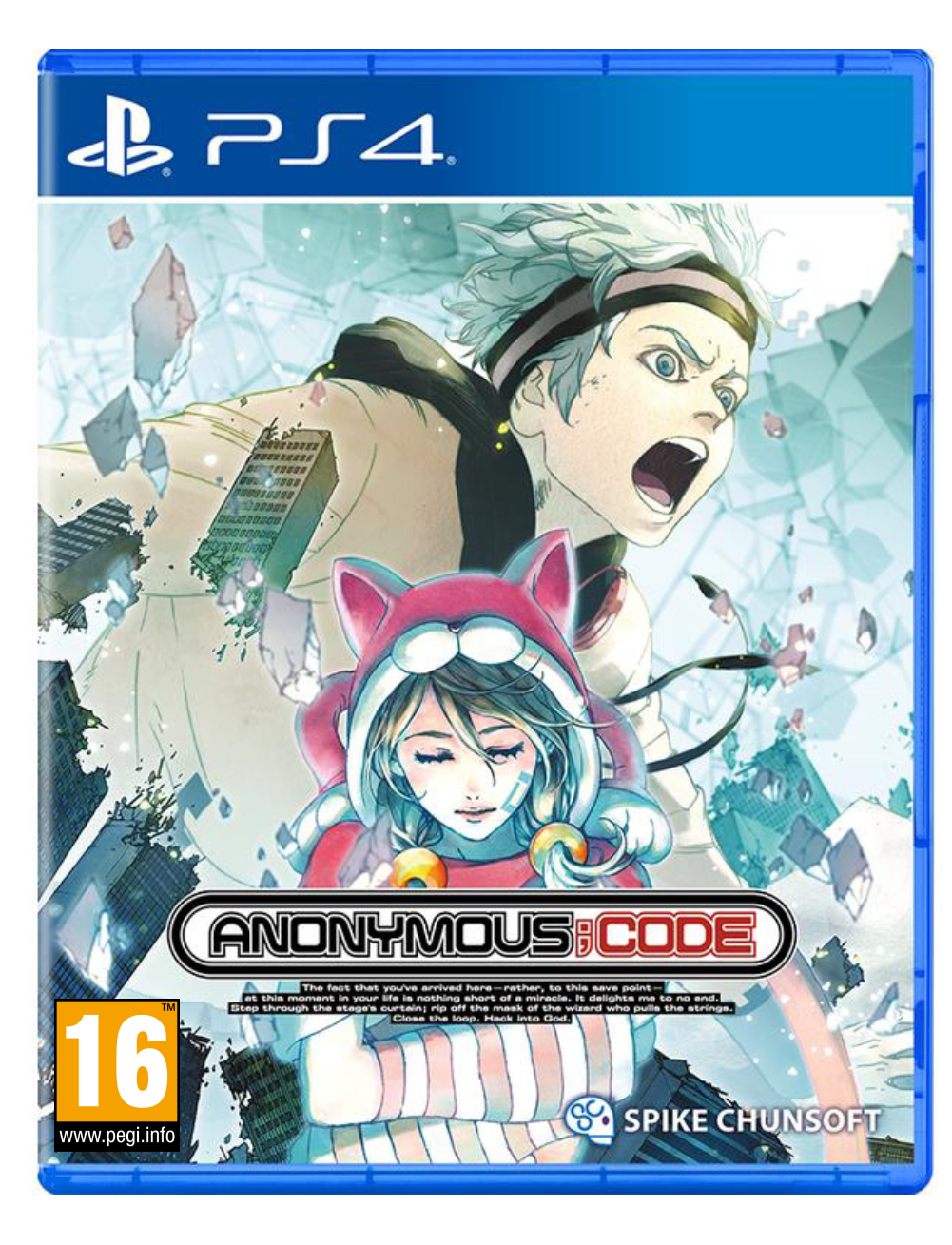 Anonymous Code Steelbook Launch Edition PS4