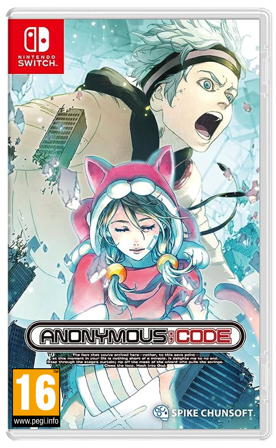 Anonymous Code Steelbook Launch Edition NSW