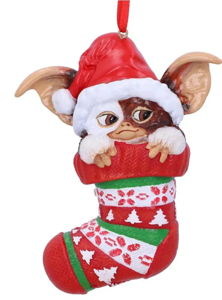 Gremlins Gizmo In Stocking Hanging 12cm