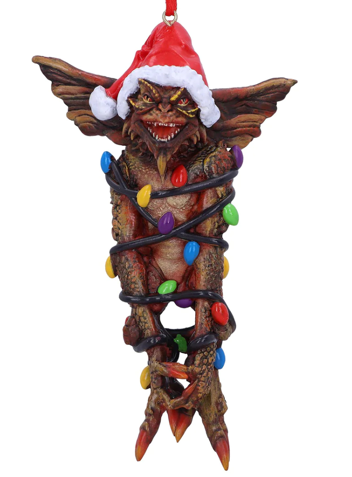 Gremlins Mohawk In Fairy Lights Hanging 11cm