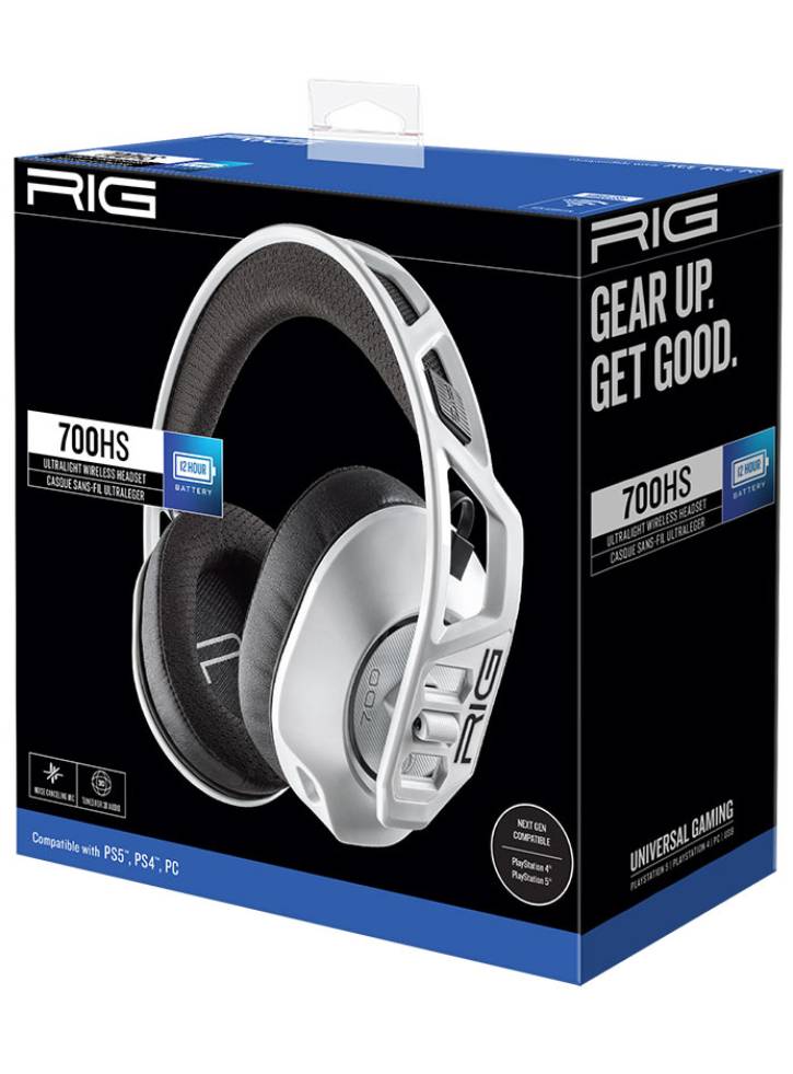 Casti Rig 700 Hs White - Playstation 5 PS5