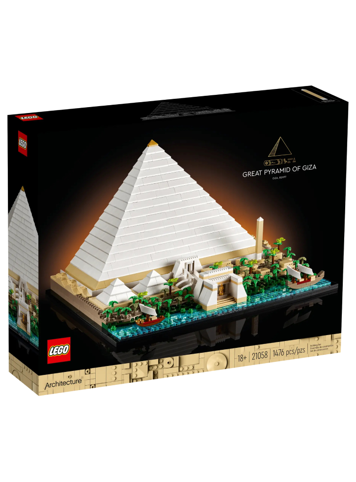 Lego Architecture The Great Pyramid Of Giza (21058)