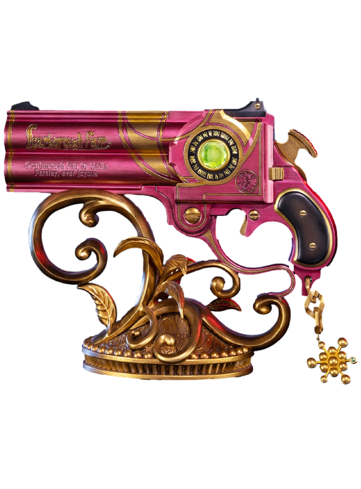 First4figures Bayonetta Scarborough Fair Prop Replicas Parsley Green 32cm