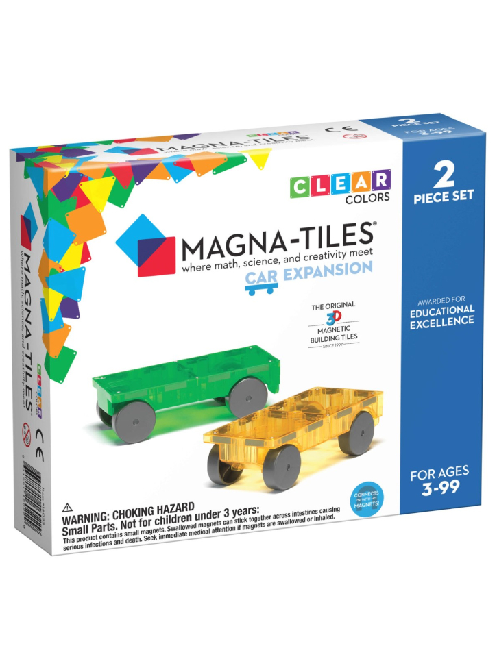 Set Magna-tiles Cars 2 Pcs Expansion (90216)