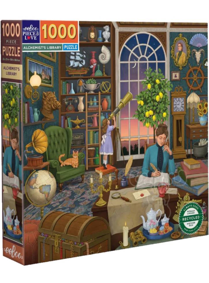 Puzzle Eeboo Alchemists Library 1000pc (epztahl)