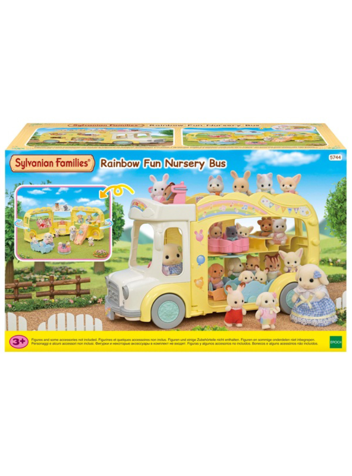 Sylvanian Families Rainbow Fun Kindergarten Bus (5744)